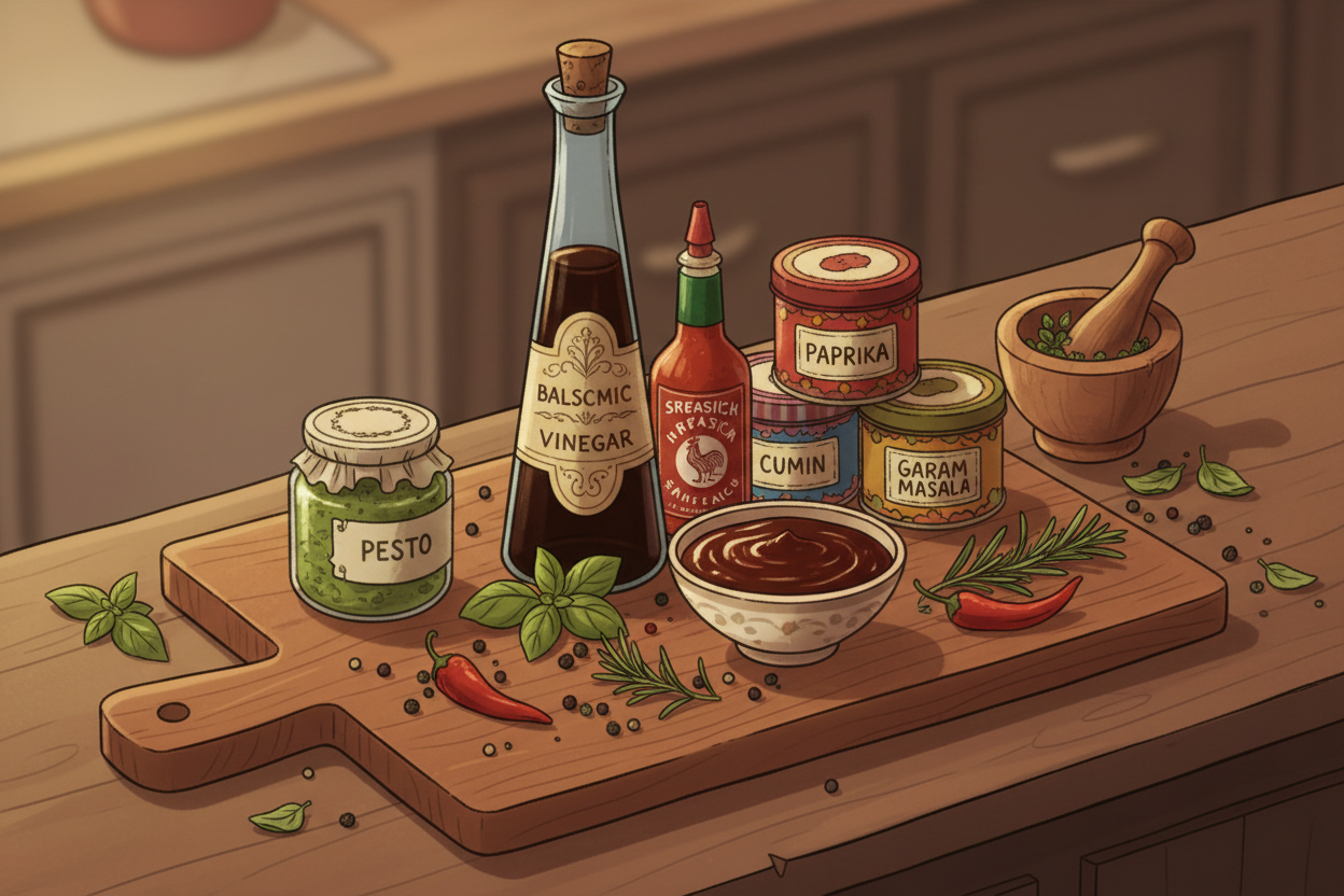 Condiment, Seasoning & Sauces