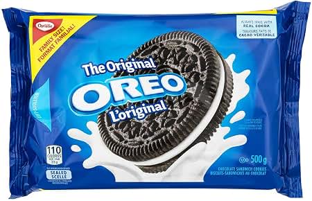 OREO Original Chocolate Sandwich Cookies, Family Size 513gr