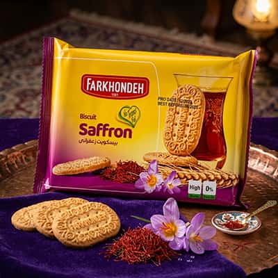 FARKHONDEH Biscuit Saffron 320g