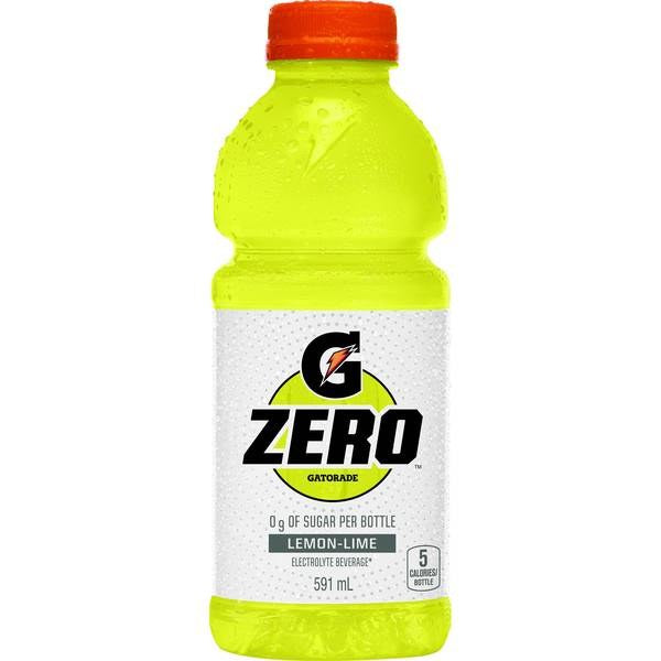 Gatorade G Zero Lemon-Lime Sports Drink 591 mL