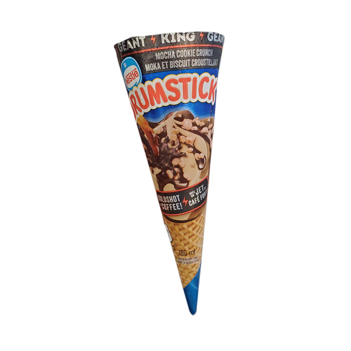 Nestlé Drumstick Mocha Cookie Crunch Cone 180 mL
