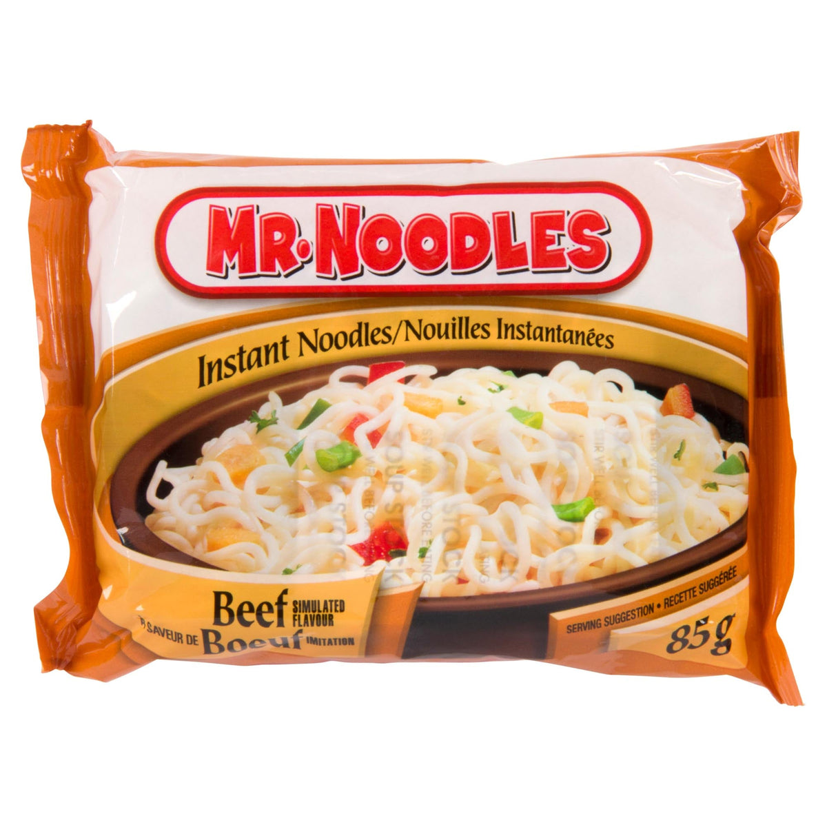 Mr. Noodles Beef Flavour Instant Noodles, 85 g