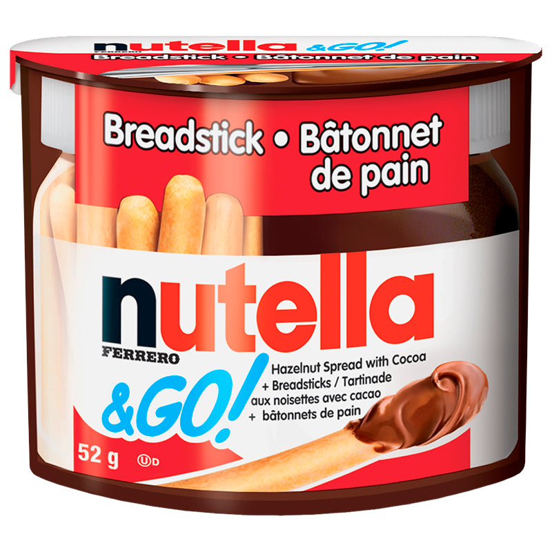 Nutella & Go! Breadsticks with Hazelnut Cocoa Spread, 52 g