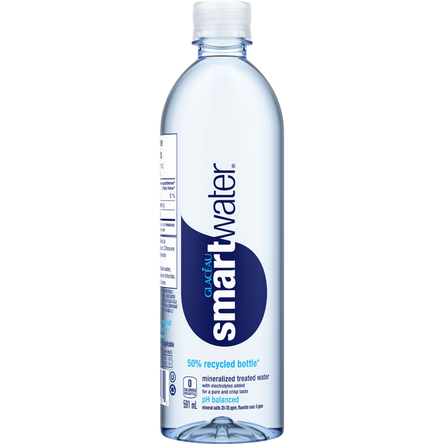 Smartwater Vapour Distilled Water, 591 mL
