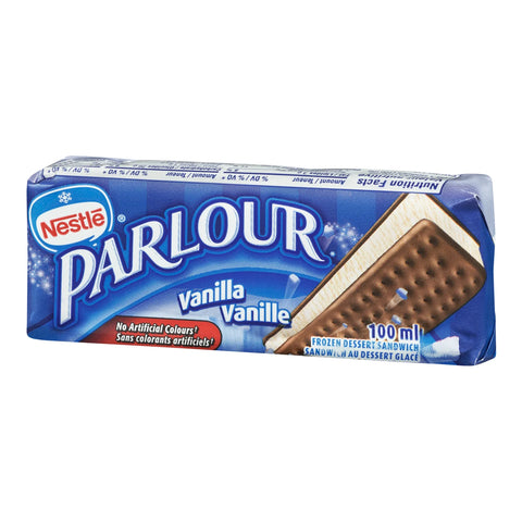 Nestlé Parlour Vanilla Ice Cream Sandwich, 100 mL