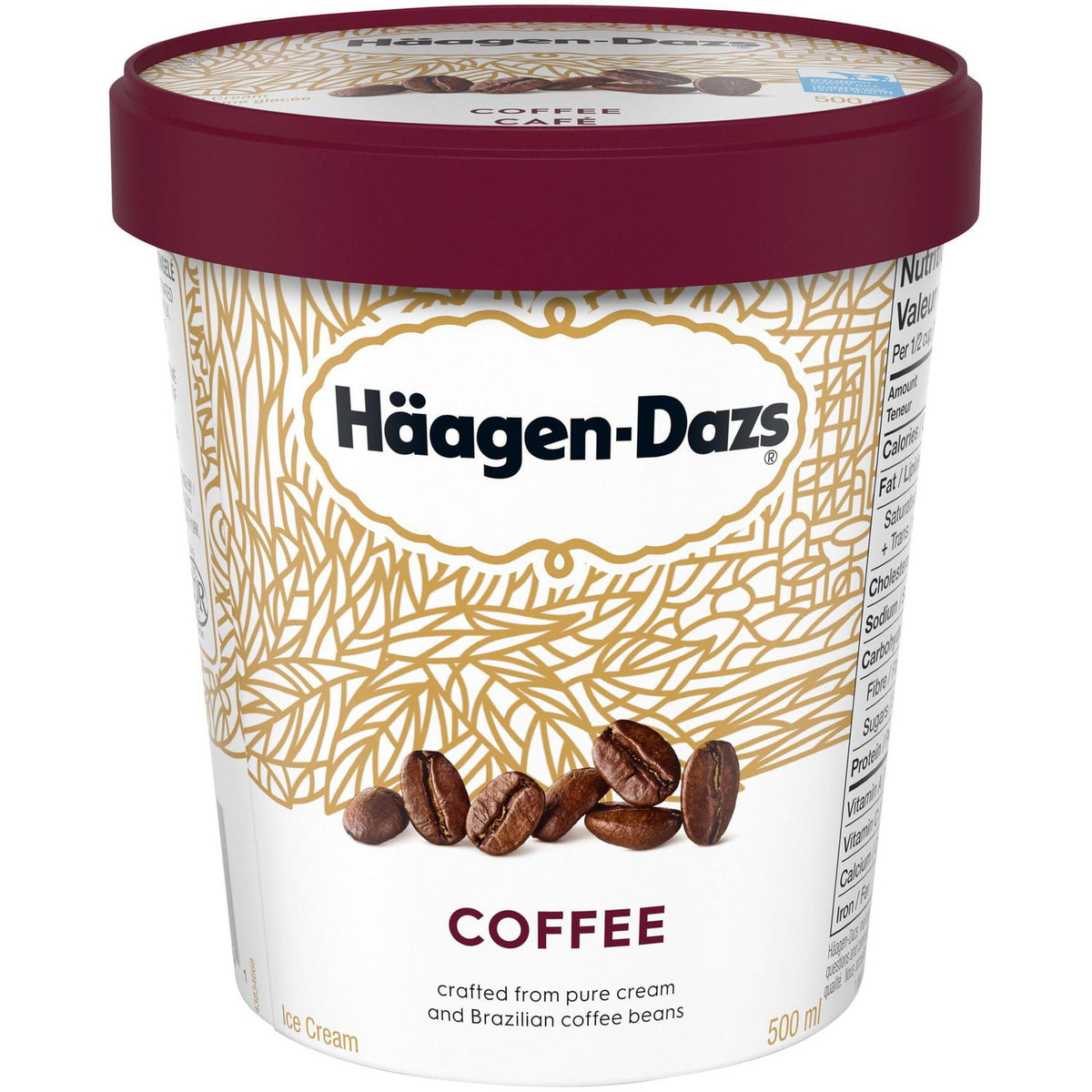 Häagen-Dazs Coffee Ice Cream, 500 mL