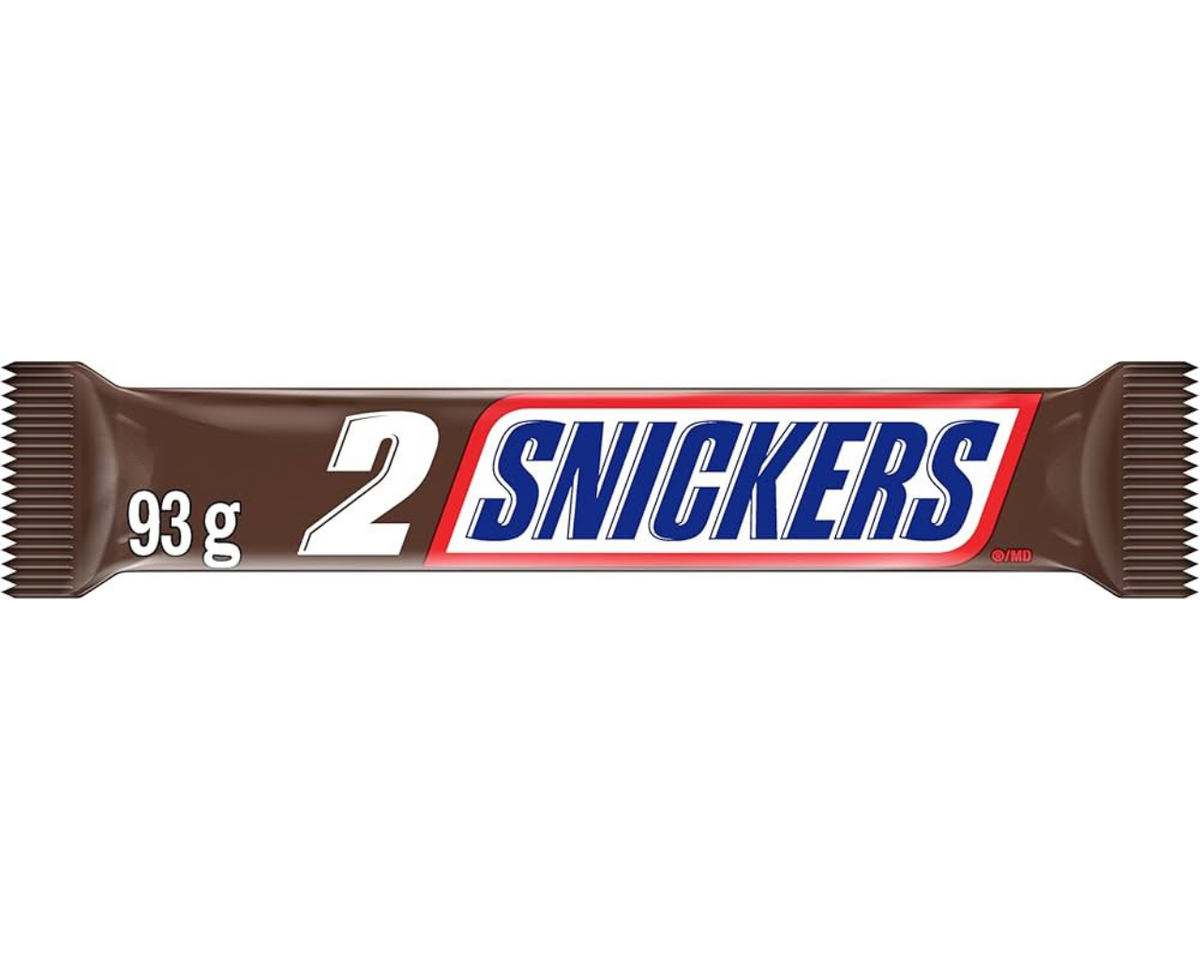 Snickers King Size Chocolate Bar, 93 g