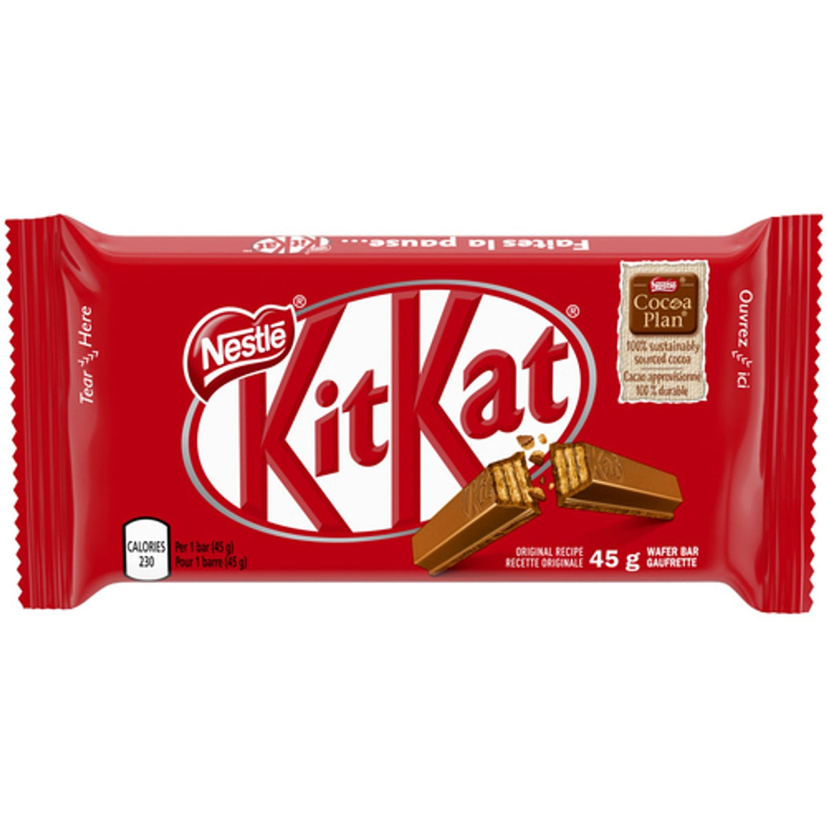 Kit Kat Milk Chocolate Wafer Bar, 45 g