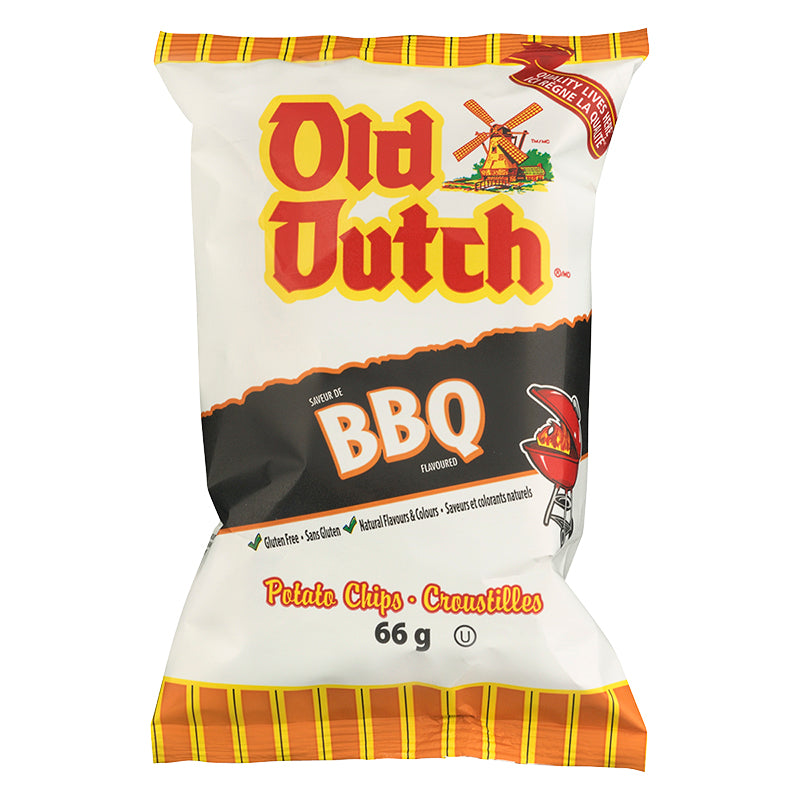 Old Dutch Barbecue Potato Chips, 66 g