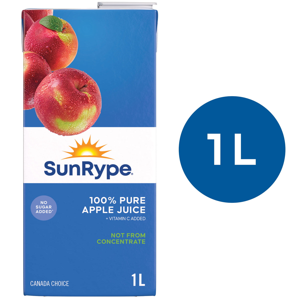 SunRype Apple Juice, 1 L