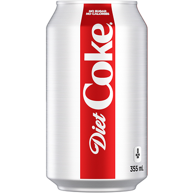 Diet Coke Soda, 355 mL
