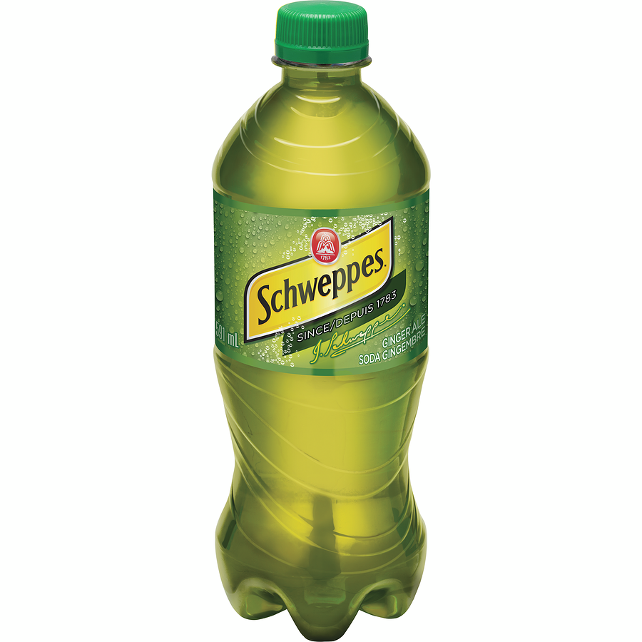 Schweppes Ginger Ale, 591 mL