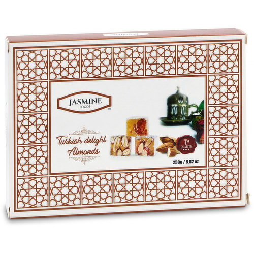 Turkish Delight with Almonds
