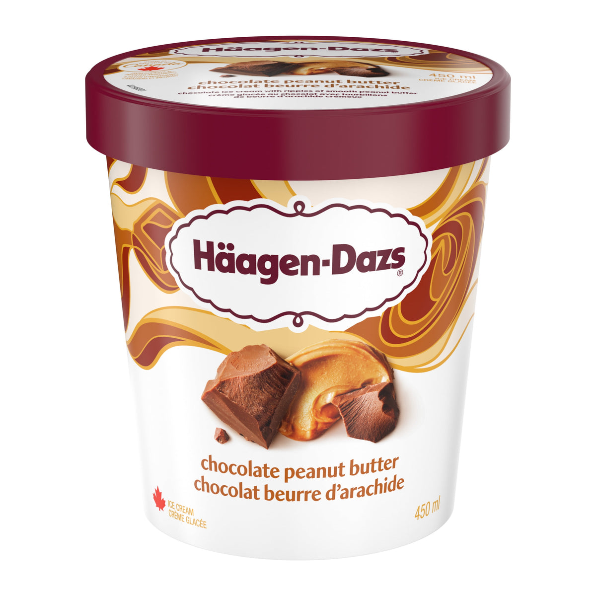 Häagen-Dazs Chocolate Peanut Butter Ice Cream 450 mL