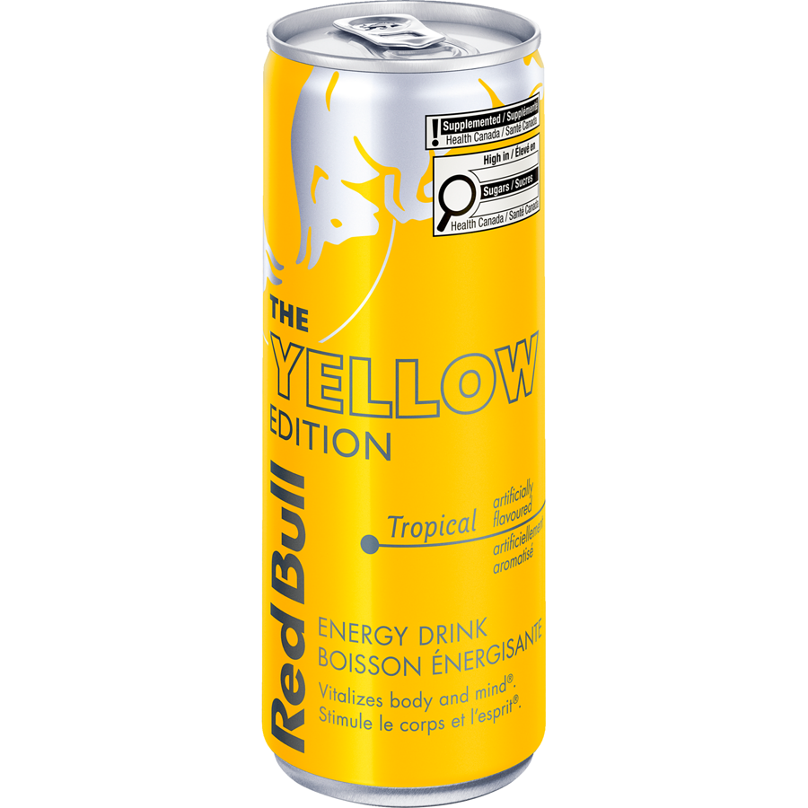 Red Bull Yellow Edition Tropical Energy Drink 355 mL
