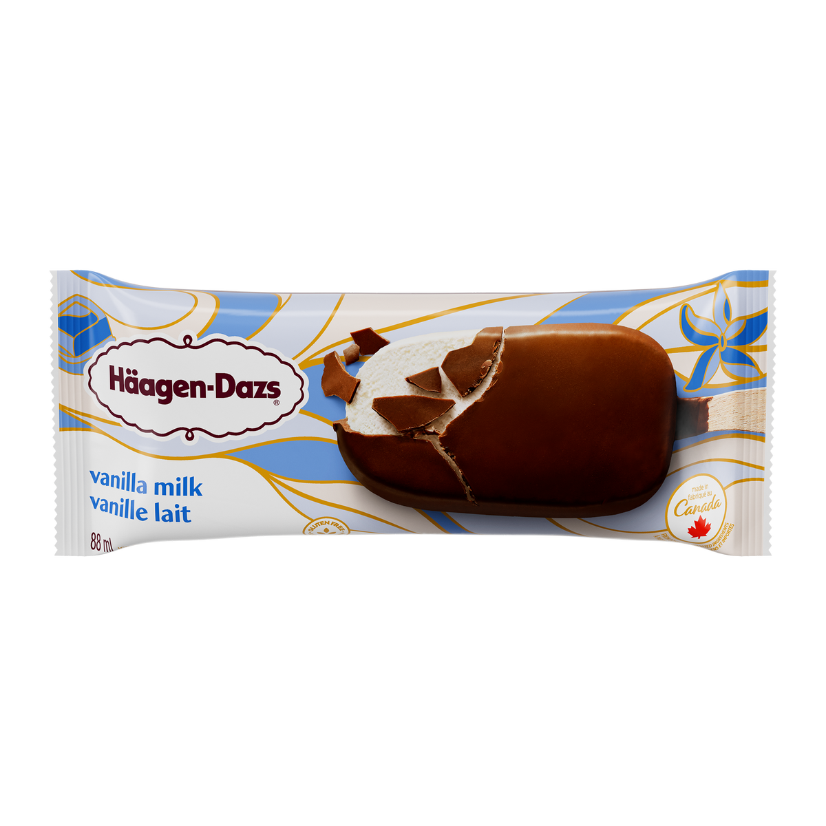 Häagen-Dazs Vanilla Milk Chocolate Ice Cream Bar 88 mL