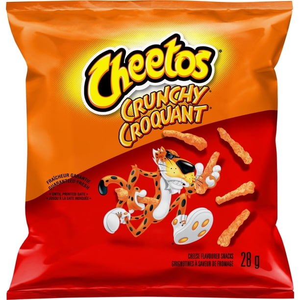 Cheetos Crunchy Cheese-Flavoured Snacks 28 g