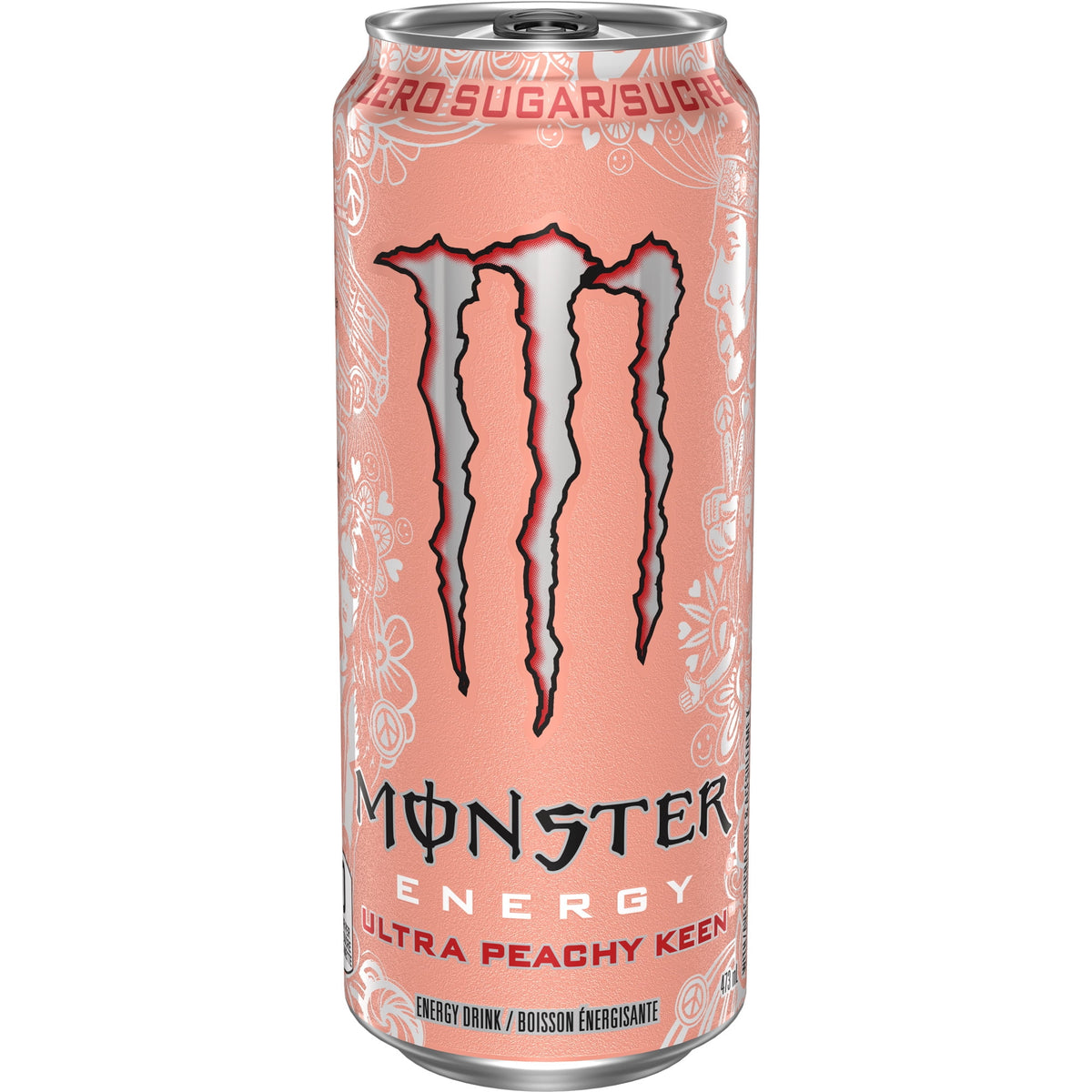 Monster Ultra Peachy Keen Energy Drink