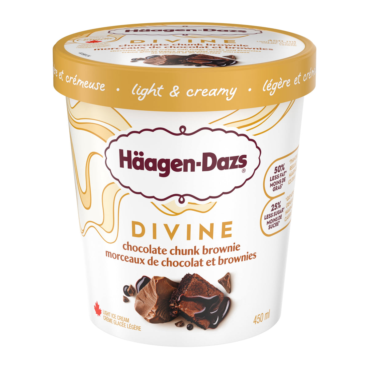 Häagen-Dazs Divine Chocolate Chunk Brownie Ice Cream