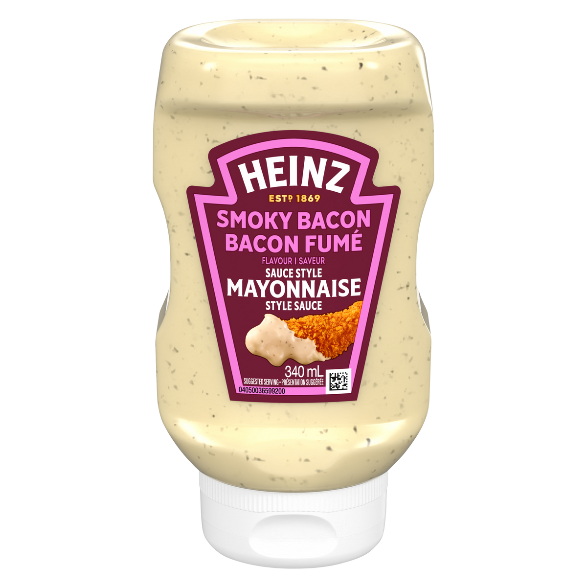 Heinz Smoky Bacon Mayonnaise-Style Sauce, 340 mL