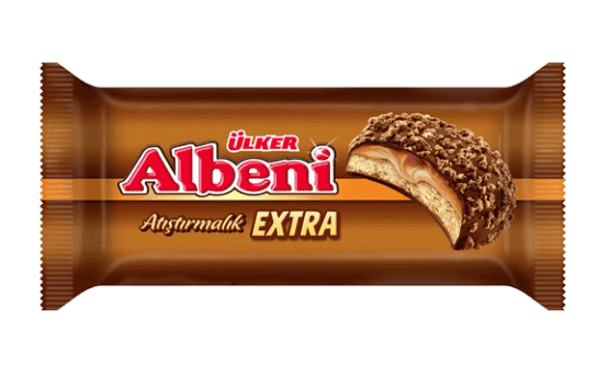 Ülker Albeni Kurabiyem Chocolate & Caramel Biscuits – 170 g