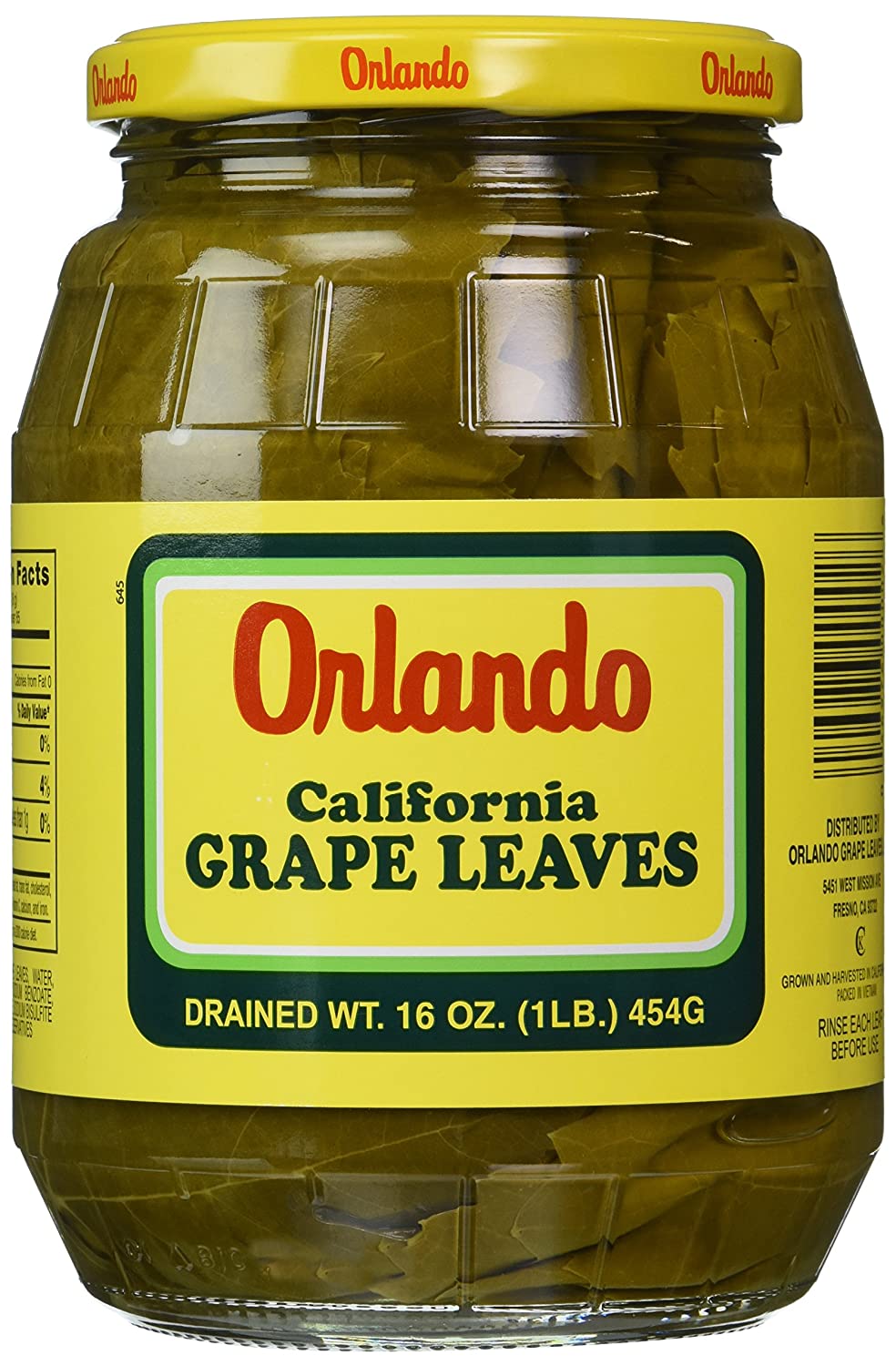 Orlando Grape Leaves – 454 g