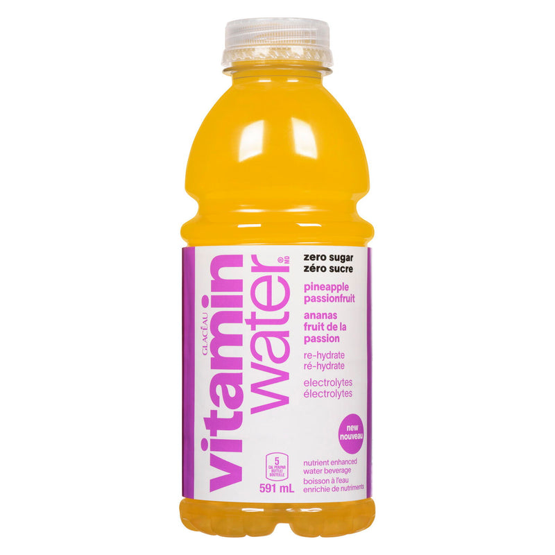 Vitaminwater Zero Sugar Pineapple Passionfruit – 591 mL