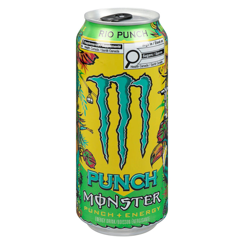Monster Rio Punch Energy Drink — 473 mL