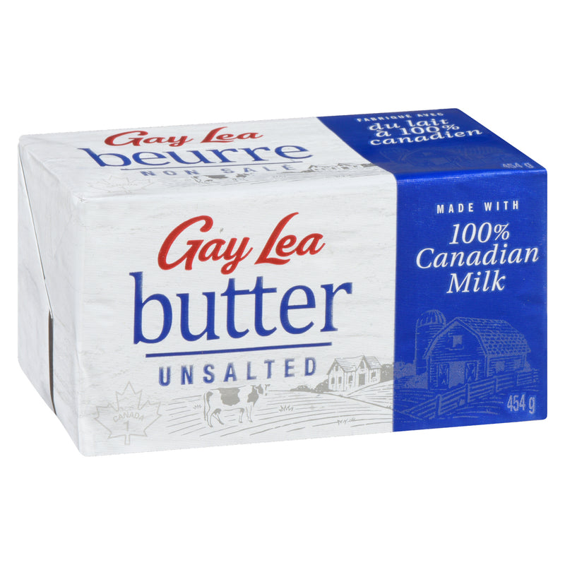 Gay Lea Unsalted Butter 454 g