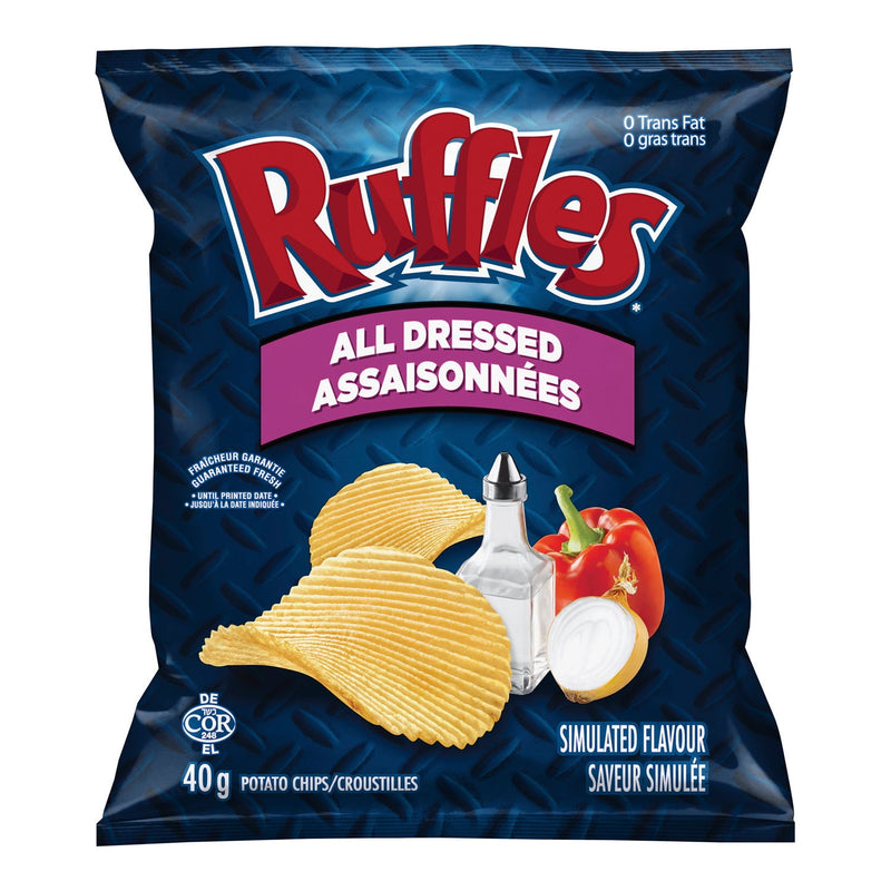 Ruffles All Dressed Potato Chips 40 g