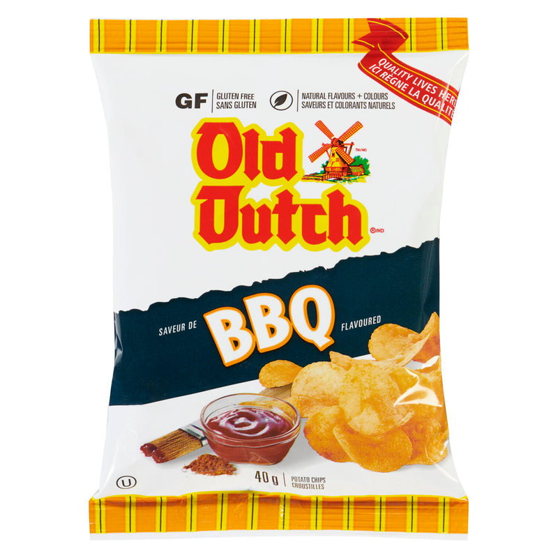 Old Dutch BBQ Potato Chips 40 g