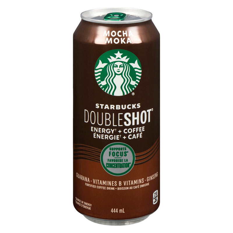 Starbucks Doubleshot Mocha Energy Coffee Drink, 444 mL