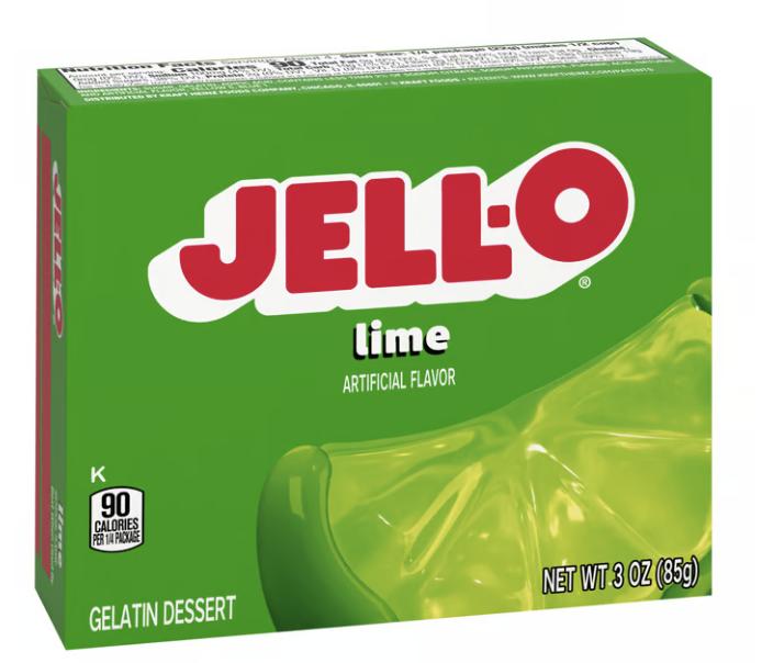 Jell-O Lime Jelly Powder – 85 g