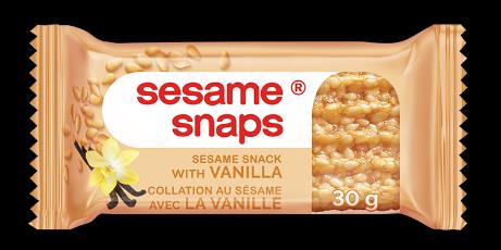 Sesame Snaps with Vanilla – 30 g