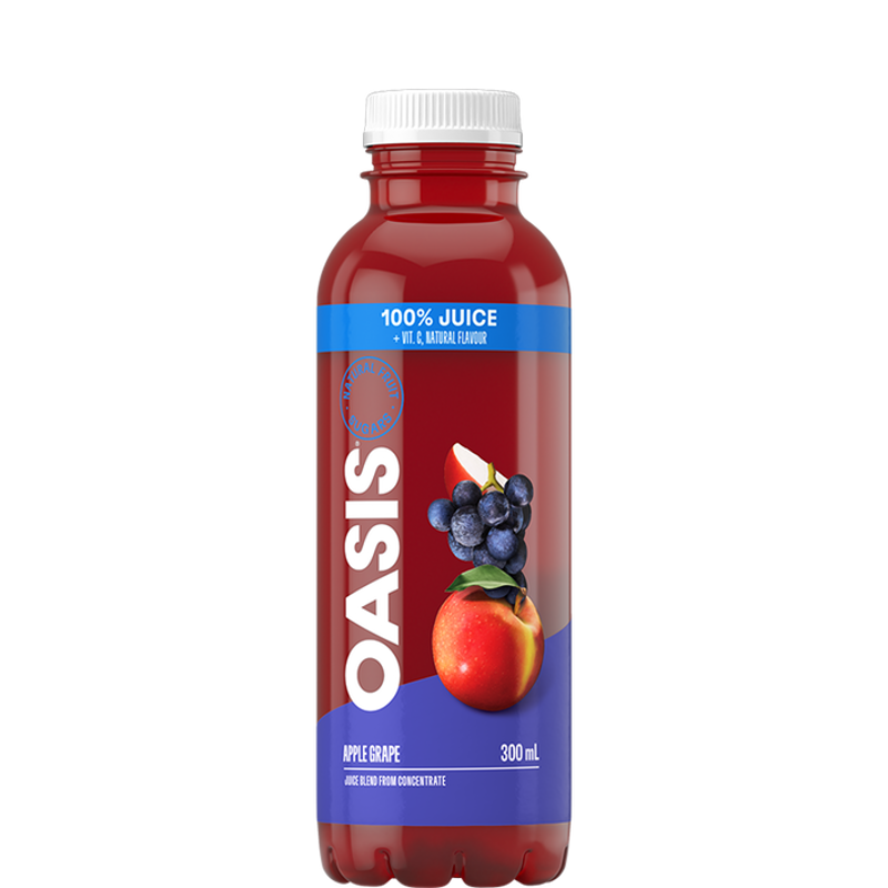 Oasis Apple & Grape Juice – 300 mL