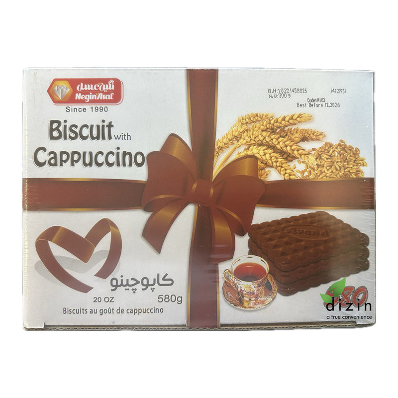 Negin Asal Cappuccino Biscuits — 580 g