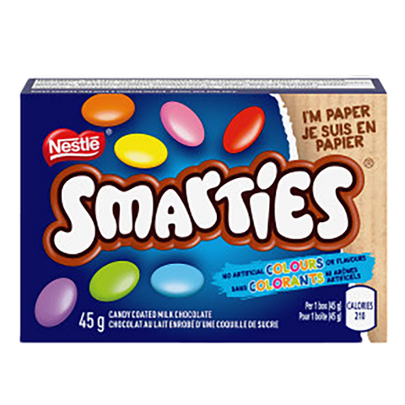 Nestlé Smarties Candy Coated Milk Chocolates, 45 g