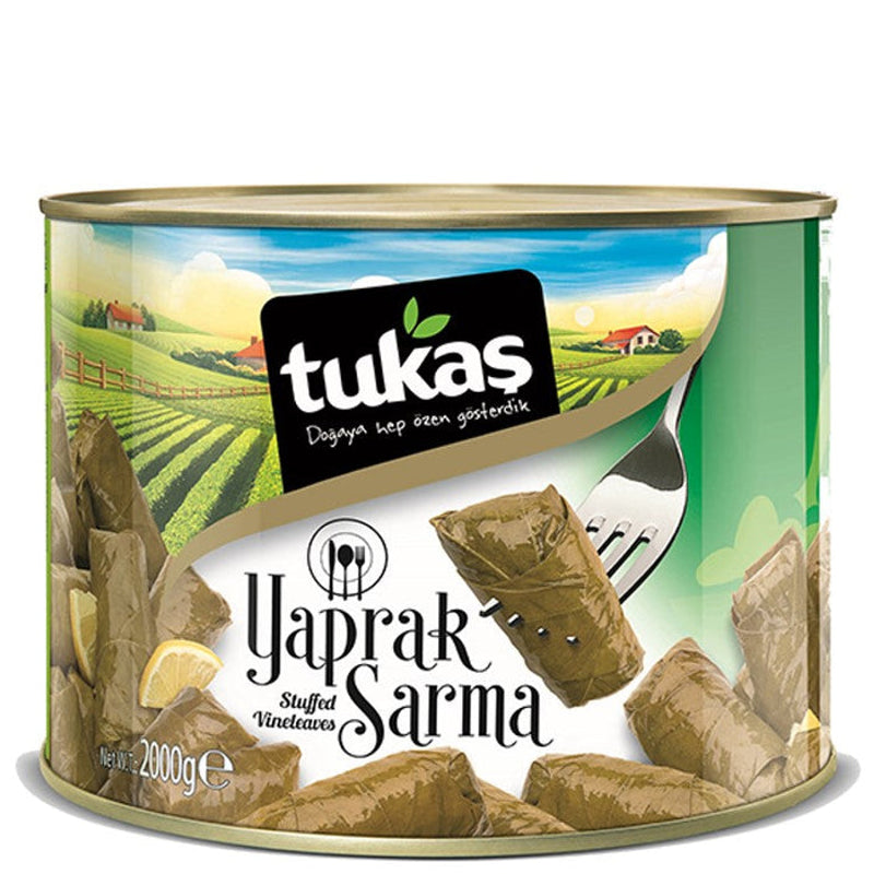 Tukaş Stuffed Grape Leaves (Dolma) – 2 kg