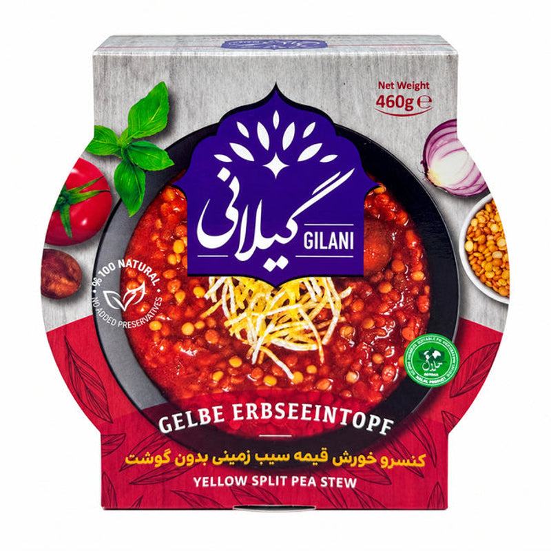 Gilani Gheimeh Yellow Split Pea Stew — 460 g