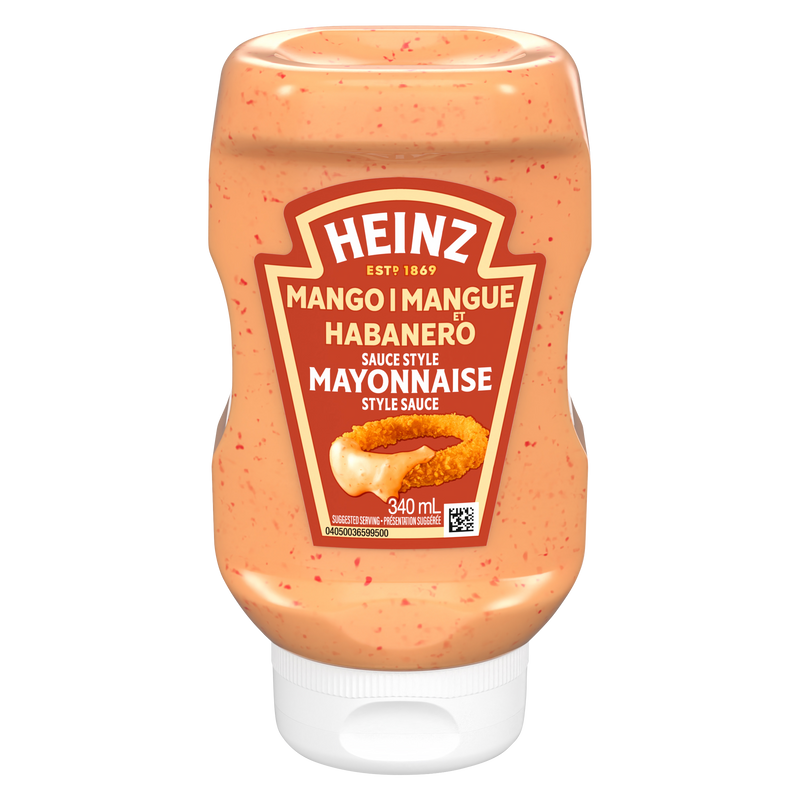 Heinz Mango Habanero Mayonnaise-Style Sauce, 340 mL