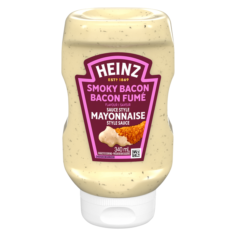 Heinz Smoky Bacon Mayonnaise-Style Sauce, 340 mL