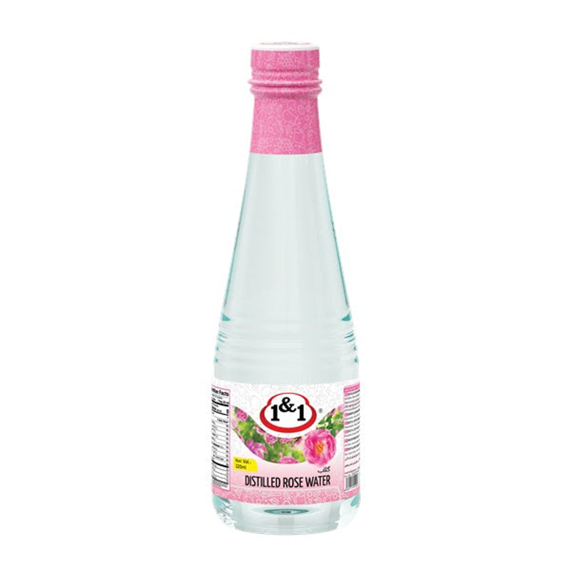 1&1 Distilled Rose Water, 320 mL