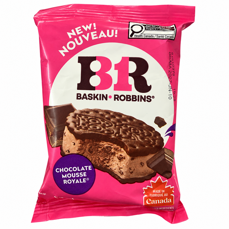 Baskin-Robbins Chocolate Mousse Royale Ice Cream – 125 mL