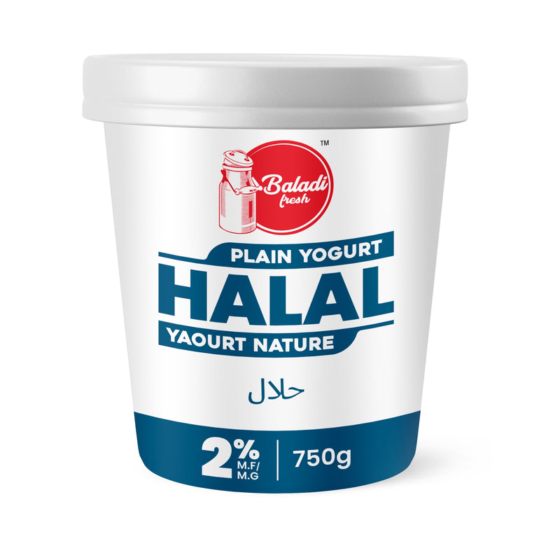 Halal Plain Yogurt 2%