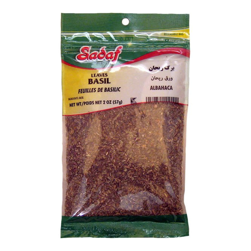 Sadaf Basil Leaves – 57 g
