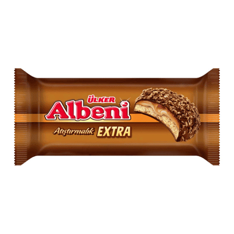 Ülker Albeni Kurabiyem Chocolate & Caramel Biscuits – 170 g