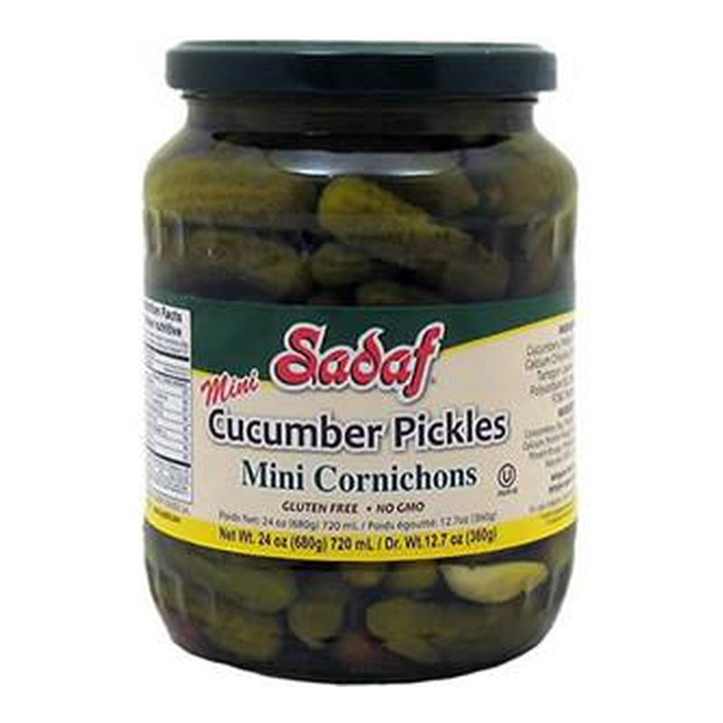 Sadaf Mini Cucumber Pickles — 680 g