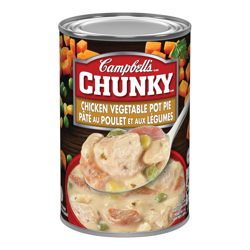 Campbell’s Chunky Chicken Vegetable Pot Pie Soup 515 mL