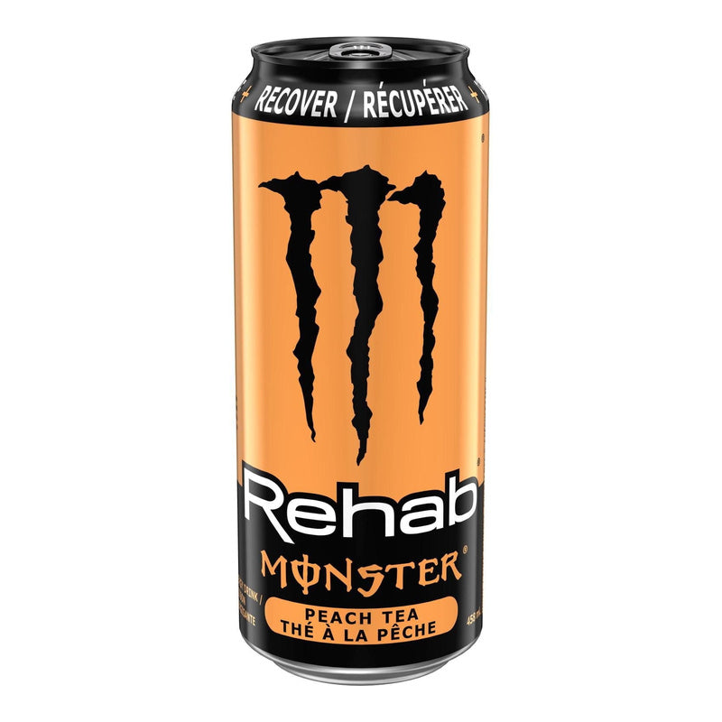 Monster Rehab Peach Tea Energy Drink