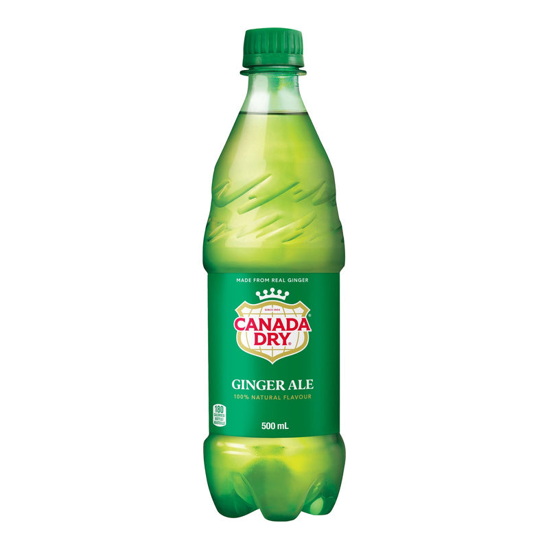 Canada Dry Ginger Ale, 500 mL